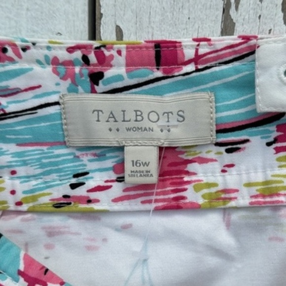 Talbots White Mini Skirt “By the Seaside” NWOT - Picture 4 of 4
